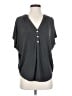 Amour Vert Gray Short Sleeve Top Size XS - photo 1