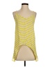 Mason 100% Silk Yellow Sleeveless Top Size 4 - photo 1