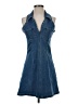 Altar'd State Blue Denim Vest Size S - photo 1