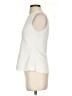 Theory Ivory Sleeveless Blouse Size S - photo 5