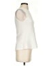 Theory Ivory Sleeveless Blouse Size S - photo 4