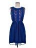 En Focus Studio 100% Polyester Blue Cocktail Dress Size 6 - photo 1