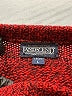 Lands' End 100% Nylon Tweed Red Pullover Sweater Size L - photo 7