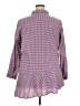 Joan Rivers 100% Cotton Red Long Sleeve Blouse Size 20 - photo 2