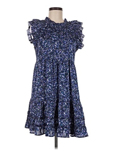 Aqua Casual Dress (view 1)
