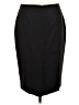 Theory 100% Cupro Rayon Solid Black Formal Skirt Size 10 - photo 2
