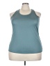 Athletic Works 100% Polyester Teal Tank Top Size 22 - photo 1