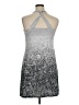 Dakini Graphic Silver Cocktail Dress Size XL - photo 2