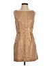 Walter Solid Gold Tan Casual Dress Size 4 - photo 1