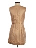 Walter Solid Gold Tan Casual Dress Size 4 - photo 2