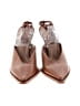 BCBGMAXAZRIA 100% Leather Brown Heels Size 7 1/2 - photo 2