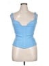 Zara Blue Sleeveless Top Size XL - photo 1