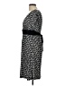 Wrapper Tweed Black Casual Dress Size L - photo 5