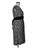 Wrapper Tweed Black Casual Dress Size L - photo 4
