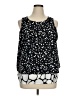 Apt. 9 100% Polyester Black Sleeveless Blouse Size 1X - photo 1
