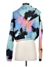 rue21 100% Polyester Print Blue Windbreaker Size S - photo 2
