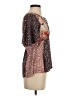 HD in Paris 100% Polyester Black 3/4 Sleeve Blouse Size 0 - photo 4