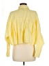Vero Moda 100% Cotton Yellow Long Sleeve Blouse Size XS - photo 2