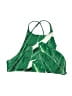 Cupshe 100% Polyester Graphic Green Swimsuit Top Size S - photo 1