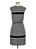 Max Studio Houndstooth Gray Casual Dress Size M - photo 2