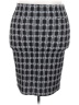 Agnes & Dora Houndstooth Black Formal Skirt Size 3X - photo 1