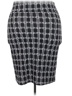 Agnes & Dora Houndstooth Black Formal Skirt Size 3X - photo 2
