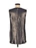 Peserico Metallic Silver Sleeveless Top Size 8 (44) - photo 2