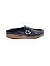 Birkenstock 100% Leather Blue Mule/Clog Size 10 - photo 1