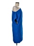 Halston Blue Cocktail Dress Size 8 - photo 4