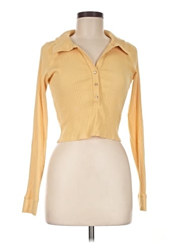 Aerie Long Sleeve Polo (view 1)