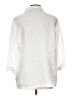 Tahari 100% Linen White 3/4 Sleeve Blouse Size L - photo 2