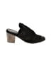 Rebels 100% Leather Black Mule/Clog Size 8 - photo 1