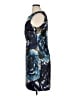 Connected Apparel Print Blue Cocktail Dress Size 16 - photo 5