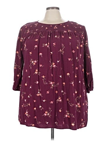 Croft & Barrow 3/4 Sleeve Blouse (view 1)