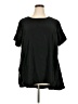 Apt. 9 100% Polyester Black Short Sleeve Top Size 2X - photo 1