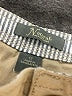 Natural Reflections 100% Cotton Solid Tan Khaki Shorts Size 12 - photo 3
