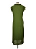Unbranded 100% Polyester Solid Green Casual Dress Size L - photo 2