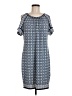 Max Studio Blue Casual Dress Size M - photo 1