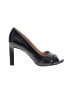 Naturalizer 100% Leather Black Heels Size 9 1/2 - photo 1