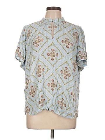 Ann Taylor LOFT Short Sleeve Blouse (view 1)