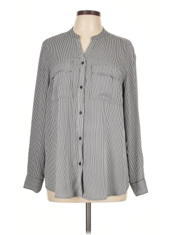 Jones New York Signature Long Sleeve Blouse (view 1)