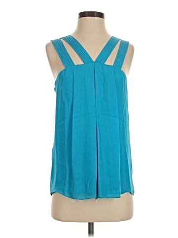 Alice + Olivia Sleeveless Silk Top (view 1)