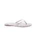 Sincerely Jules White Flip Flops Size 8 1/2 - photo 1