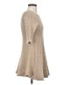 BCBGMAXAZRIA Chevron-herringbone Tan Casual Dress Size XXSEstimated - photo 4
