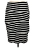 Design History Stripes Black Casual Skirt Size M - photo 1