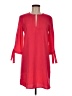 Donna Ricco Solid Red Casual Dress Size 6 - photo 1