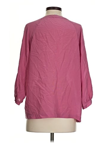 Joie 3/4 Sleeve Silk Top (view 2)