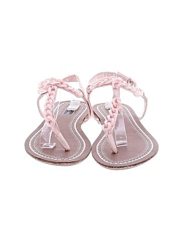 Black Rivet Sandals (view 2)