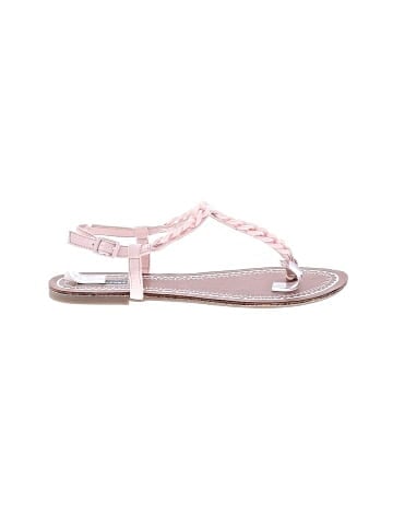 Black Rivet Sandals (view 1)
