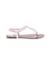 Black Rivet Pink Sandals Size 8 1/2 - photo 1